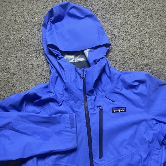 Patagonia Jackets & Blazers - Patagonia Granite Crest Rain Jacket W's Size Medium 85420 Lagom Blue